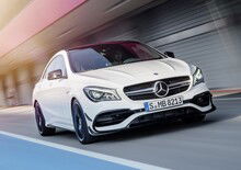 Mercedes CLA: svelate berlina e shooting brake restyling