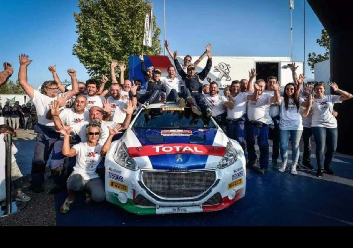 CIR 2018. Andreucci-Andreussi-Peugeot- Campioni d'Italia