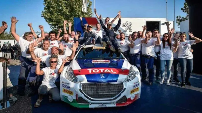 CIR 2018. Andreucci-Andreussi-Peugeot- Campioni d'Italia