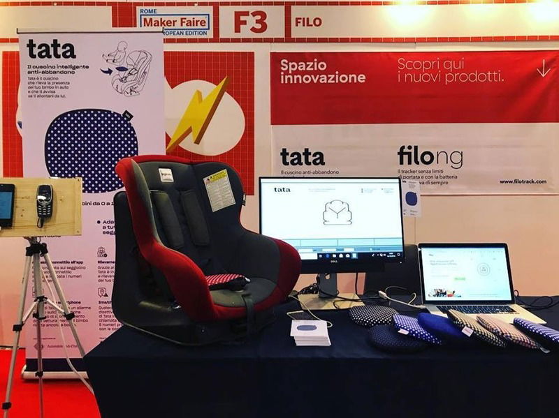 Filo Tata, e il seggiolino diventa antiabbandono con il cuscino smart