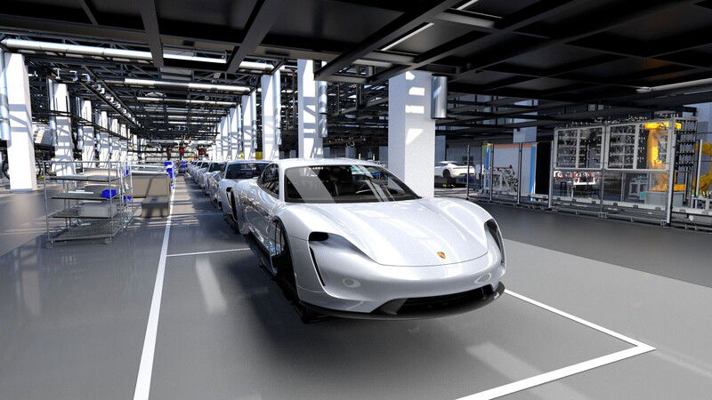 Porsche, il futuro &egrave; la Taycan