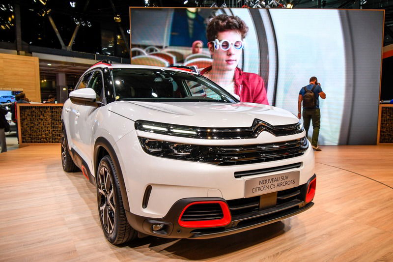 Citroen C5 Aircross al Salone di Parigi 2018