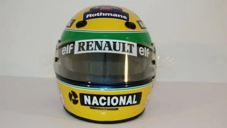 Ayrton Senna, all'asta il suo casco a partire da 40 mila euro