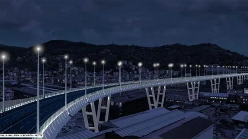 Genova, Ponte Morandi: il progetto di Autostrade