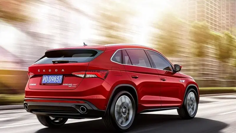 Skoda Kodiaq GT, le foto ufficiali del SUV coup&eacute;
