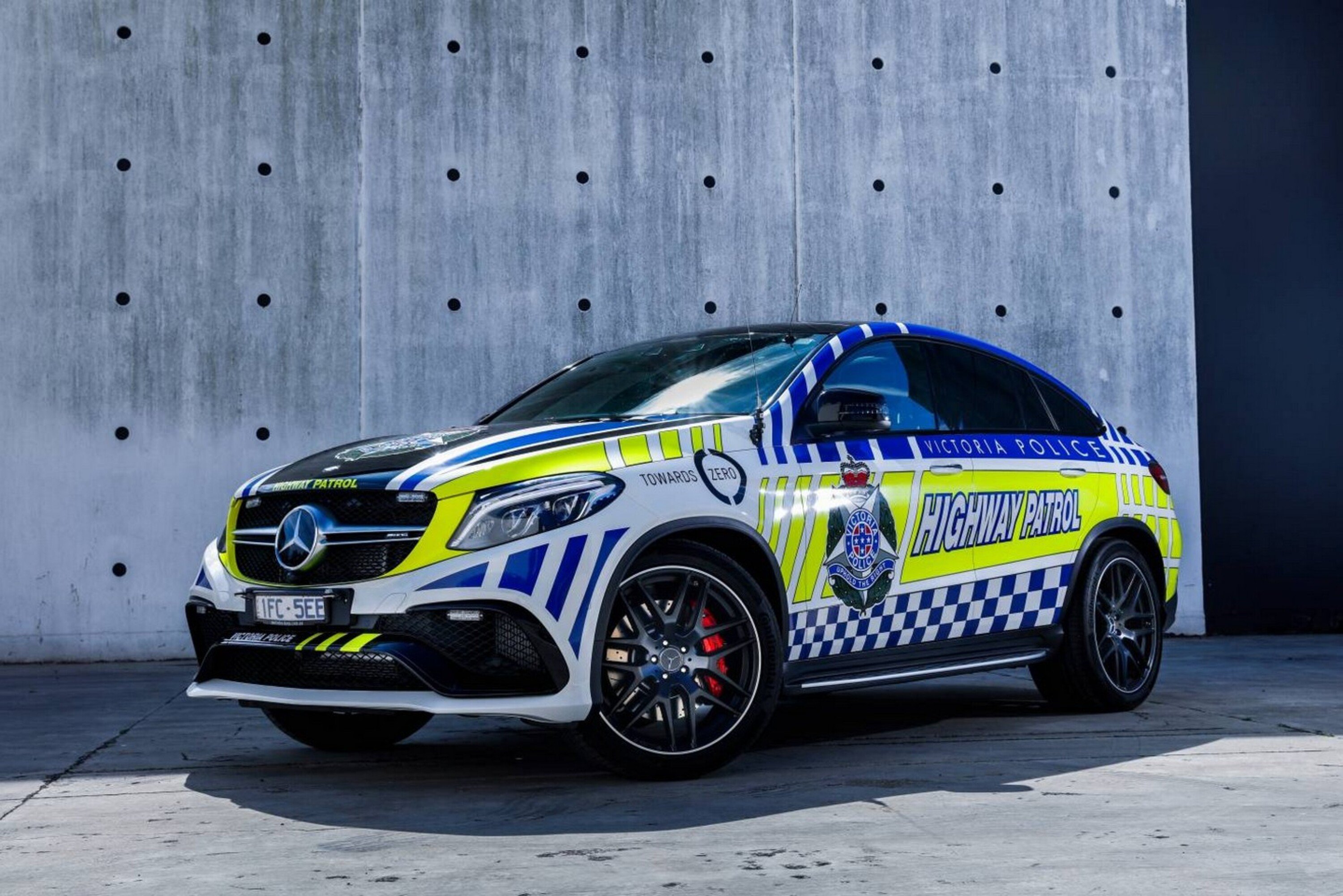 Mercedes-AMG GLE 63 S coup&eacute; al servizio della polizia australiana