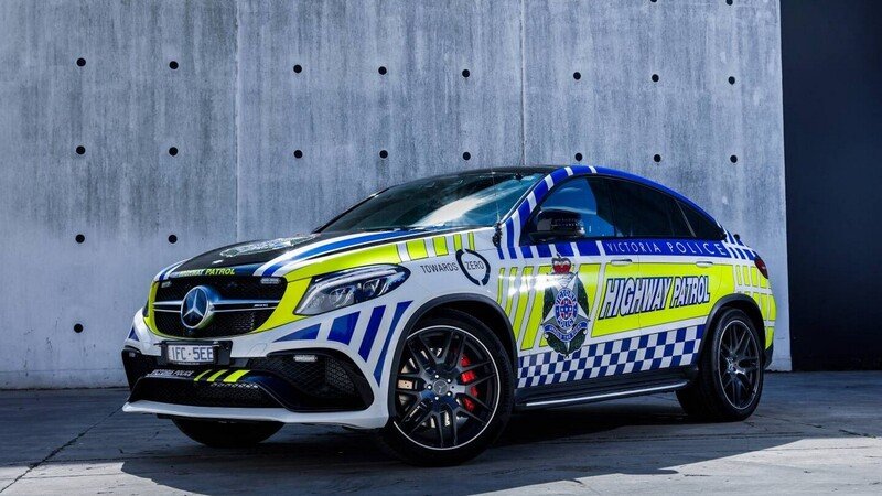 Mercedes-AMG GLE 63 S coup&eacute; al servizio della polizia australiana