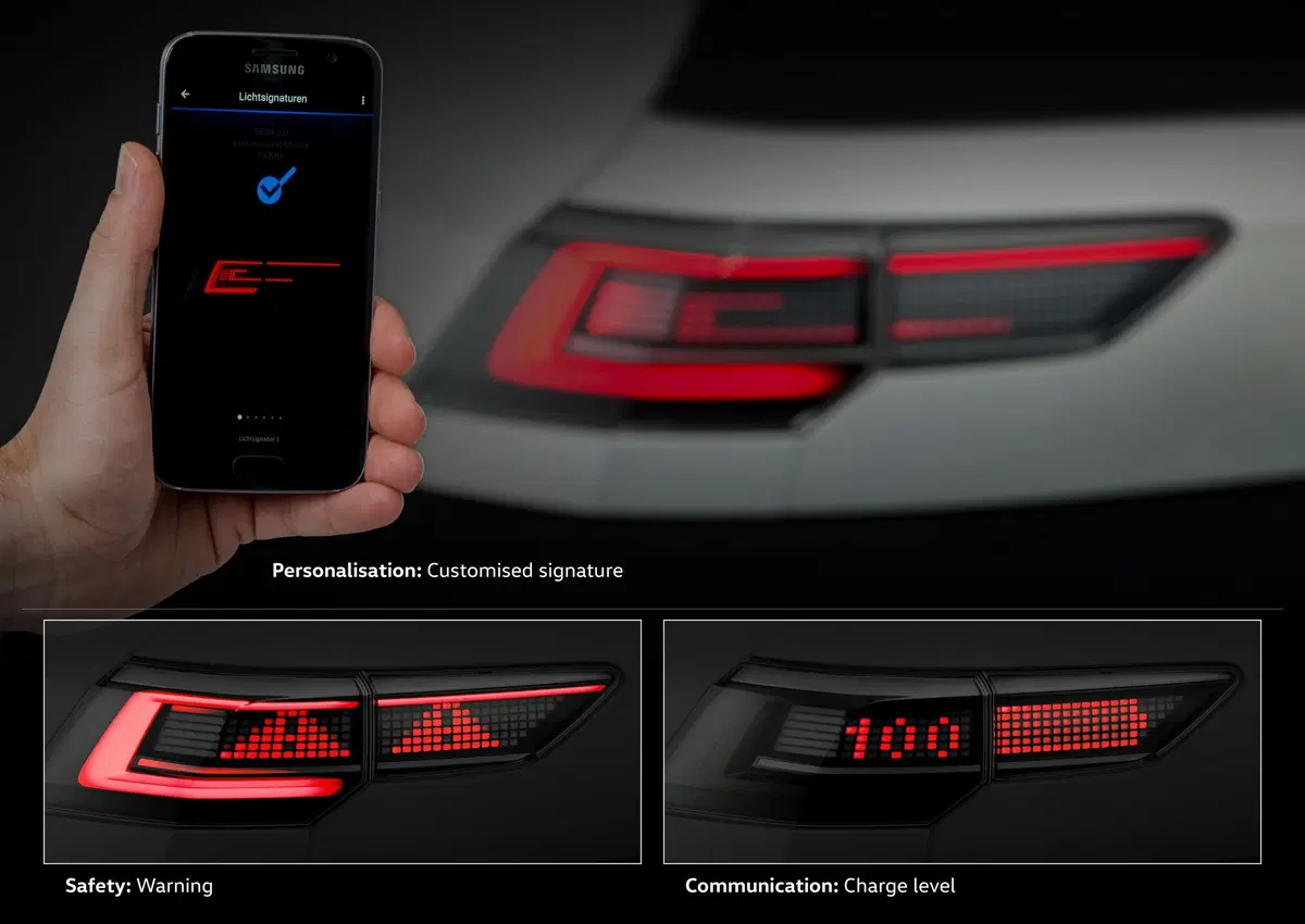 Volkswagen, Illuminazione: il futuro di gruppi ottici e segnalazioni visive dell’auto è già qui (16)
