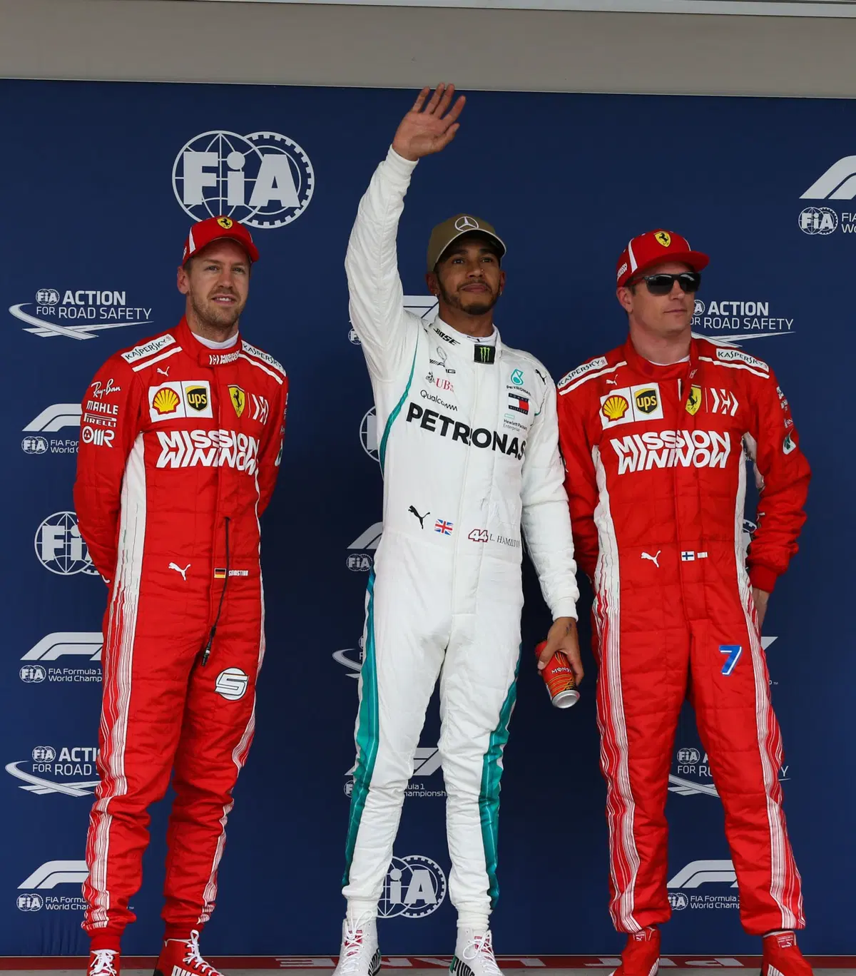 F1, GP USA 2018: vince Raikkonen (13)