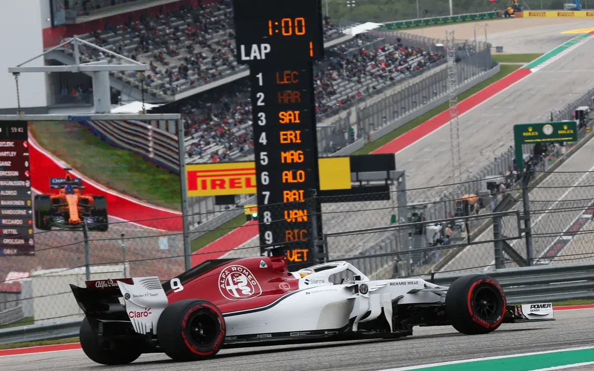 F1, GP USA 2018: vince Raikkonen (57)