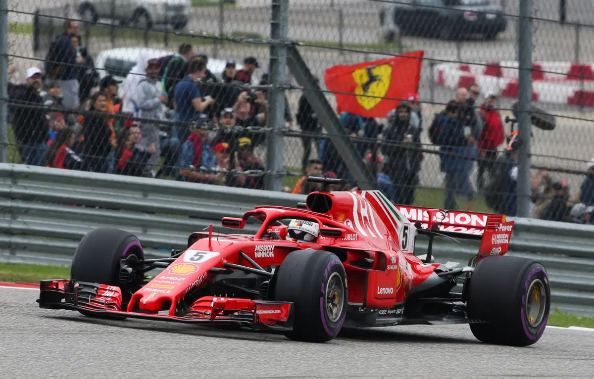 F1, GP USA 2018: vince Raikkonen (55)