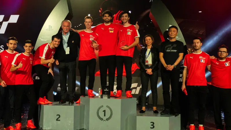 GT Sport, finale europea di Madrid: Mangano pazzesco ma non basta