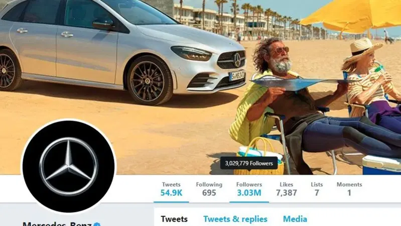 Tesla supera Mercedes su Twitter come brand pi&ugrave; seguito