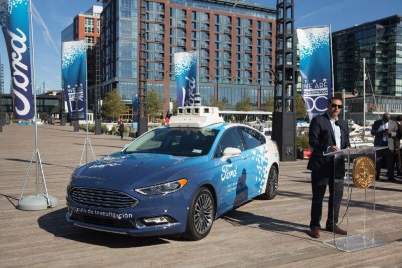 Ford a guida autonoma in quel di Washington DC