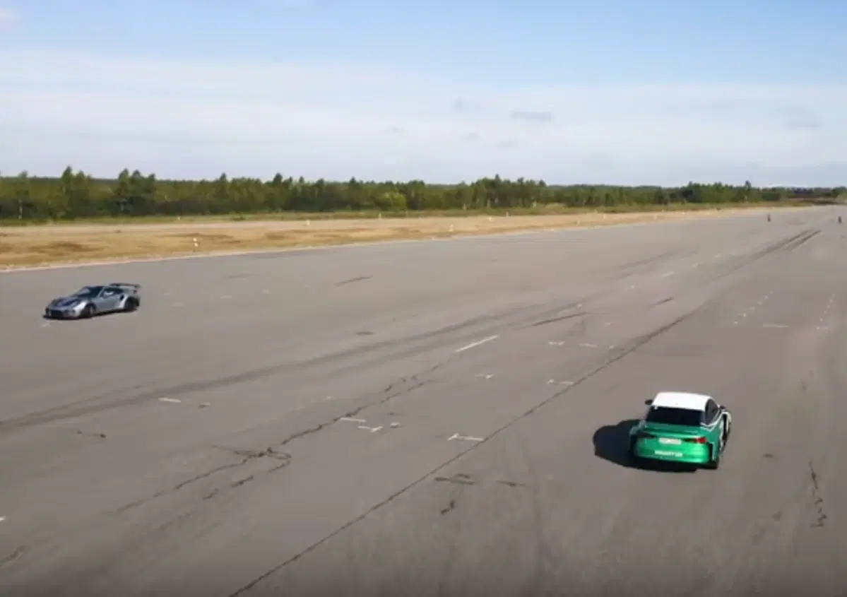 Schaeffler 4ePerformance, batte la GT2 RS in retro