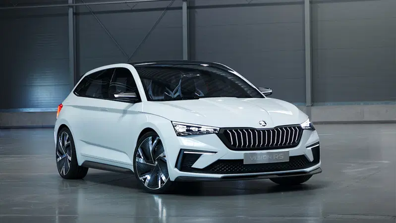 Skoda Vision RS, al volante della "futura" seg. C Scala [Video]