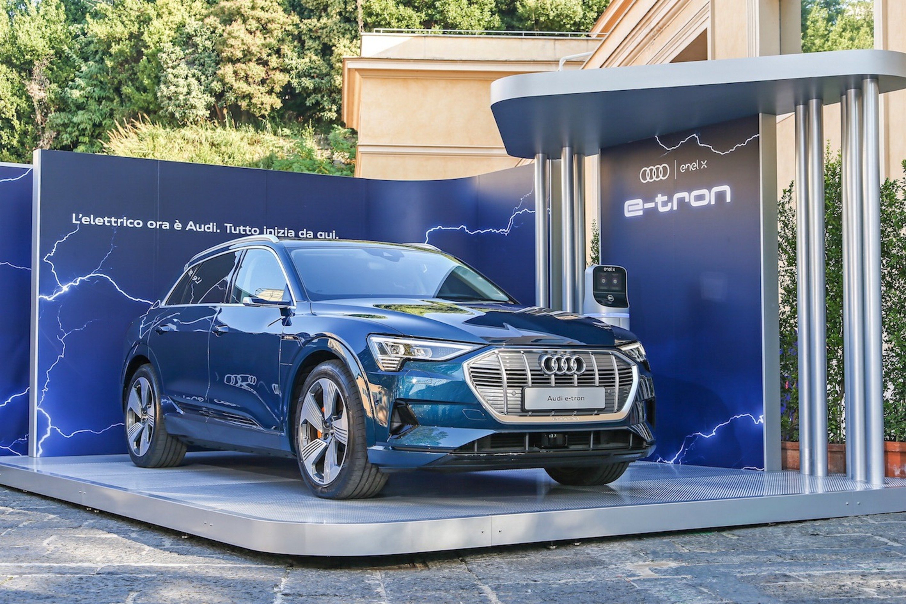 Audi sceglie Enel X per la mobilit&agrave; elettrica