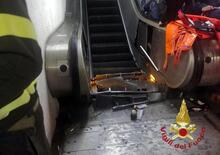 Roma, cede scala mobile della metro A: 24 feriti [Video]