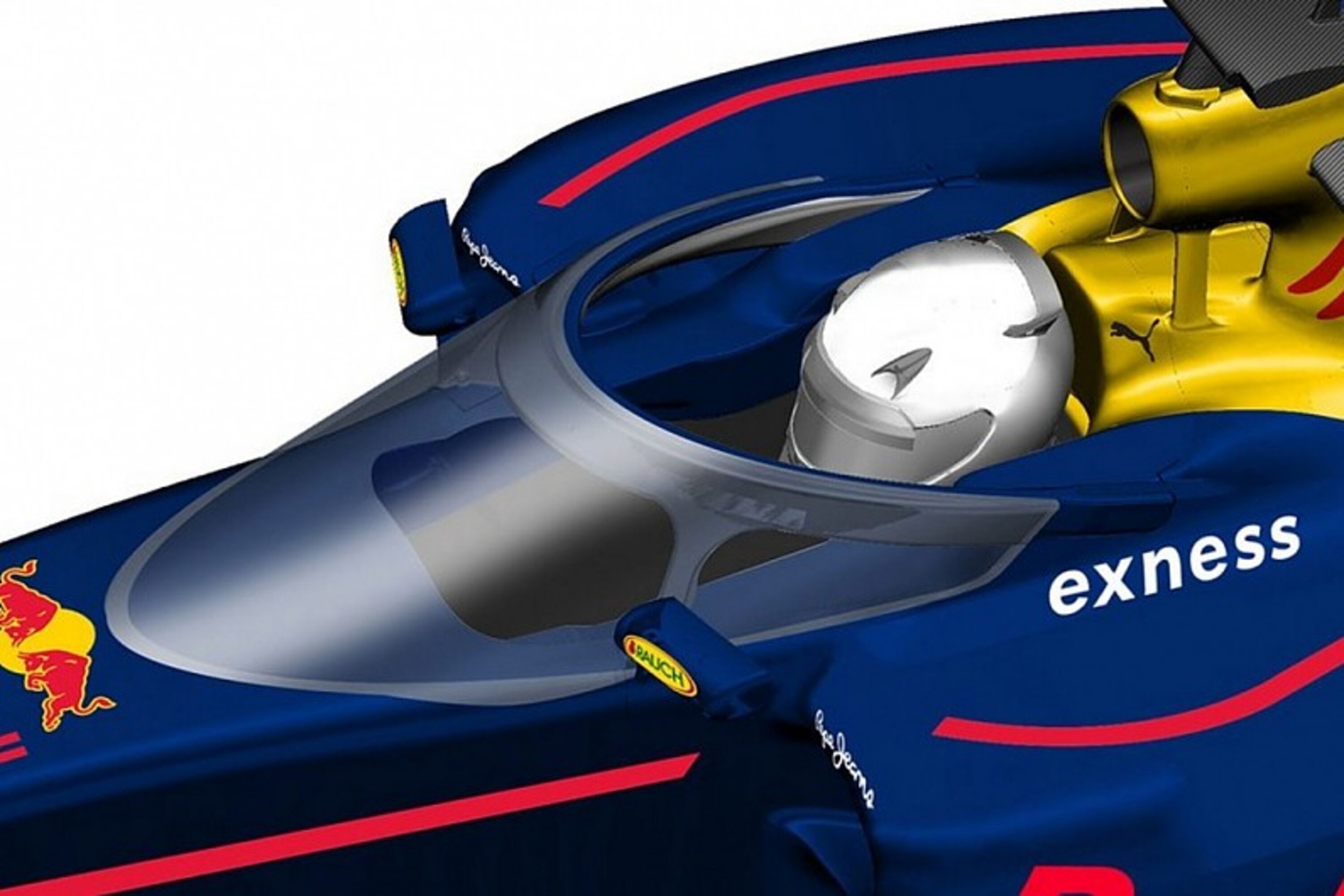 Formula 1, Red Bull presenta concept di protezione a calotta per il 2017