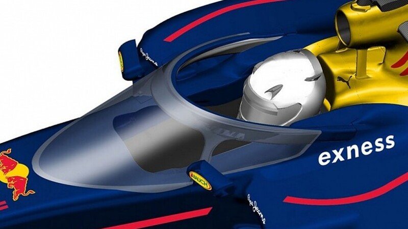 Formula 1, Red Bull presenta concept di protezione a calotta per il 2017
