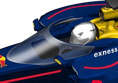 Formula 1, Red Bull presenta concept di protezione a calotta per il 2017