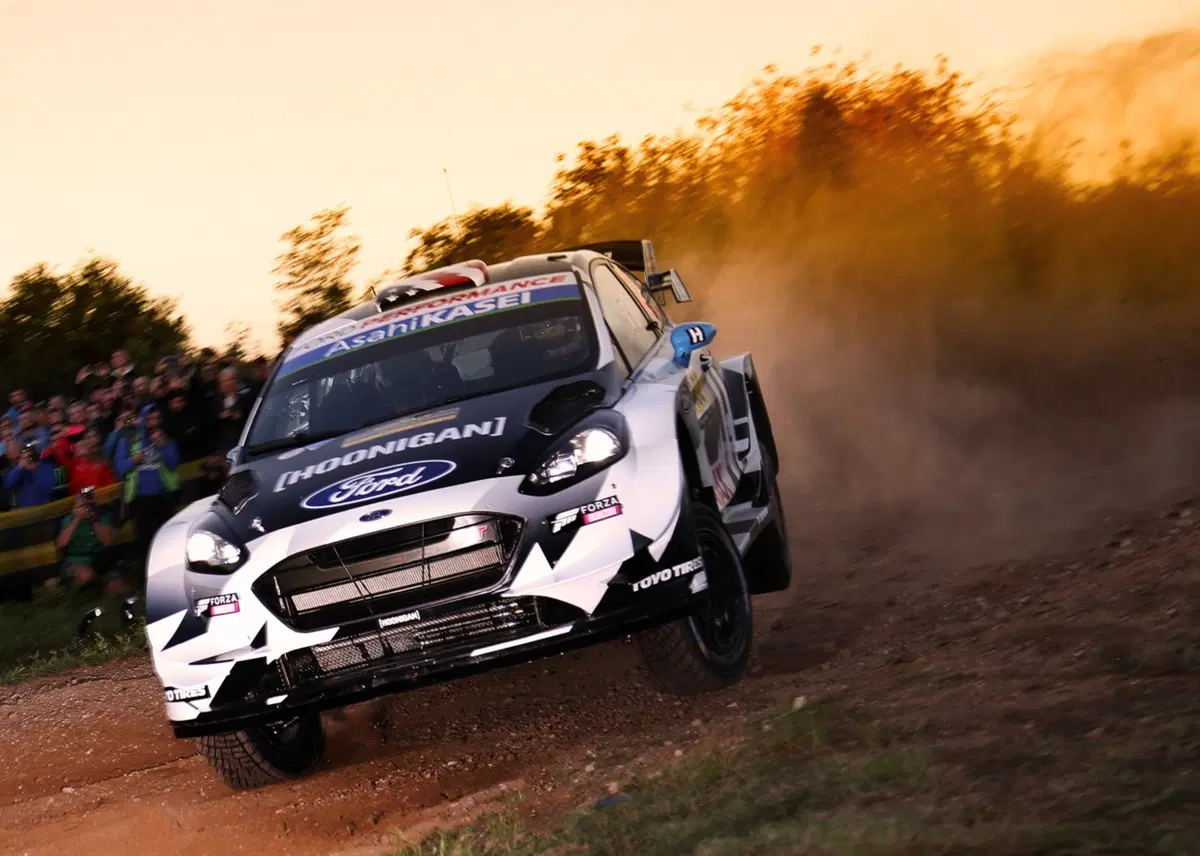 WRC18 RallyRACC Catalunia. Super Special Stage a Ogier (Fiesta M-Sport) (3)