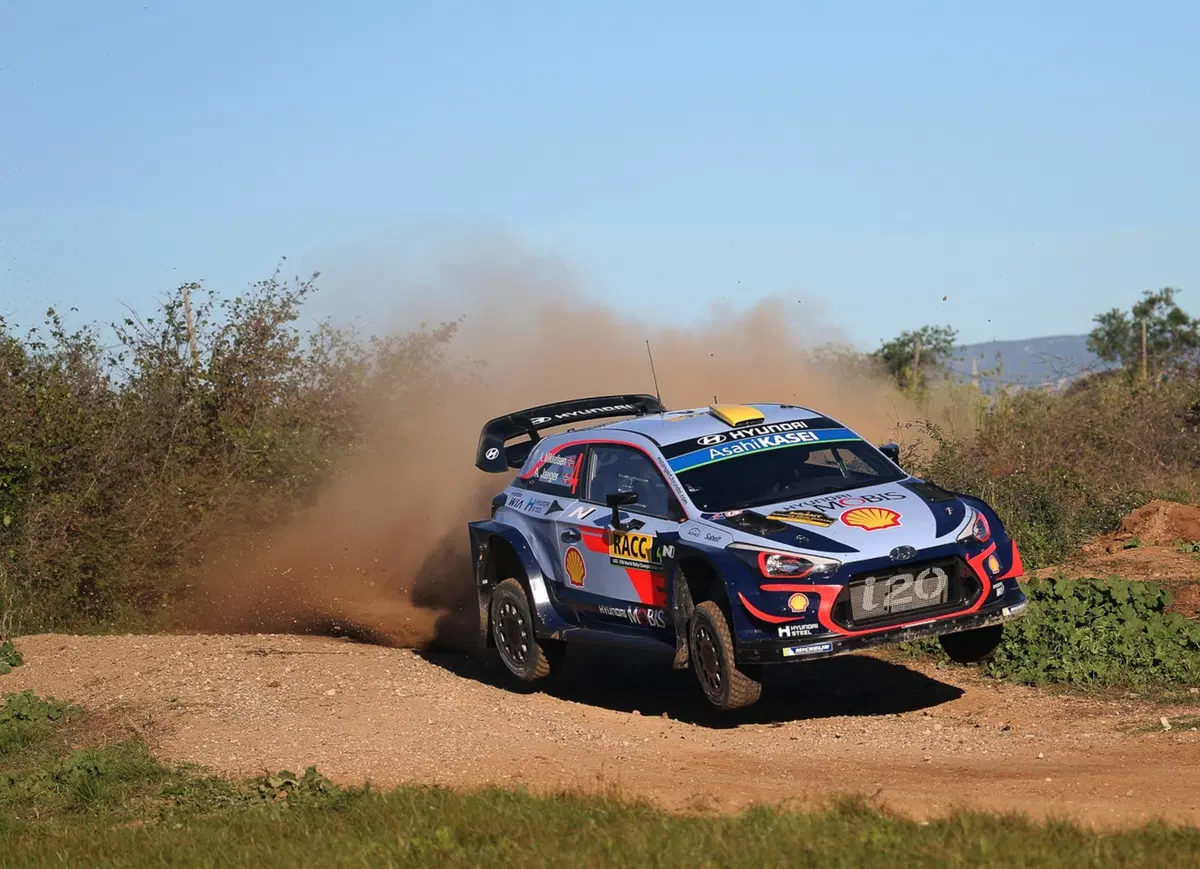 WRC18 RallyRACC Catalunia. Super Special Stage a Ogier (Fiesta M-Sport) (6)