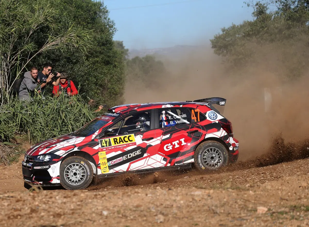 WRC18 RallyRACC Catalunia. Super Special Stage a Ogier (Fiesta M-Sport) (9)