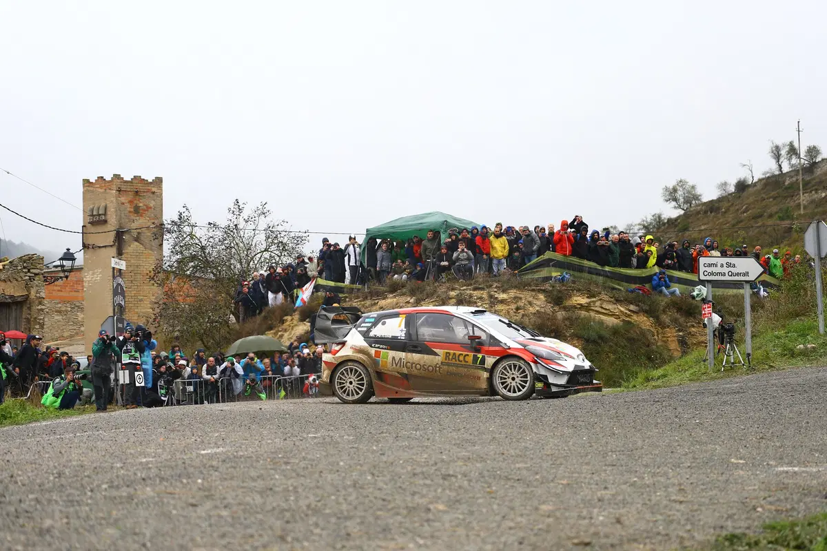 WRC18 RallyRACC Catalunia. 2a Tappa, La riscossa di Latvala Cuor di Leone