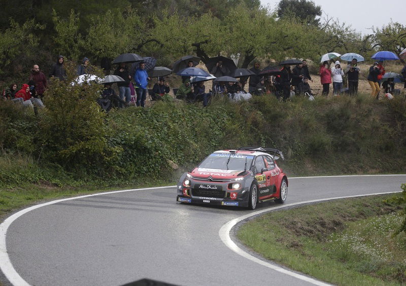 WRC 2018/Citroen. RallyRACC Catalunya 2. S&eacute;bastien Loeb, Gara incredibile: &egrave; terzo assoluto