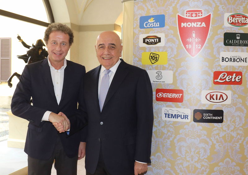 Kia sponsor del Monza Calcio di Berlusconi