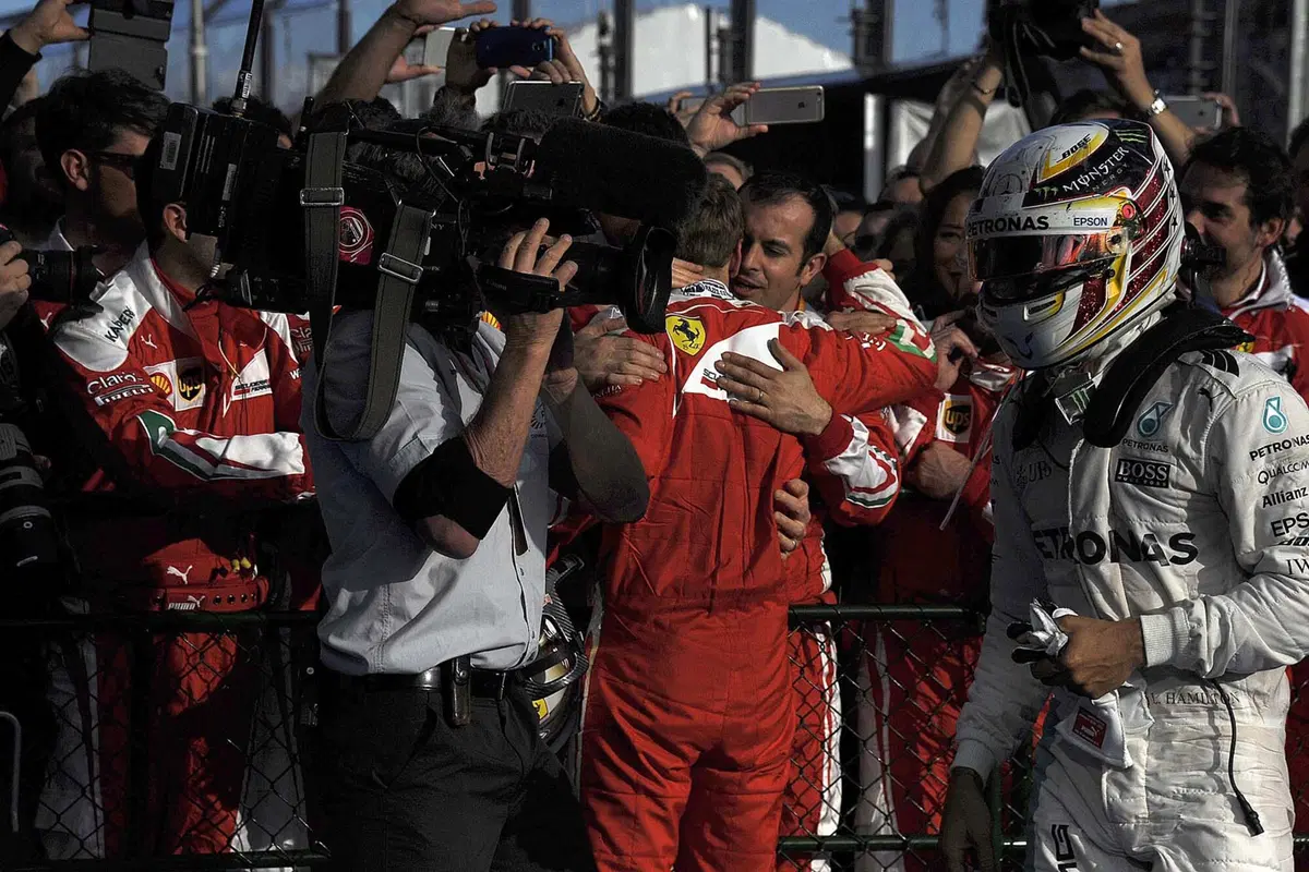 Formula 1, Gp Australia 2016: vince Rosberg. Terzo Vettel (33)