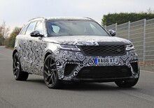 Range Rover Velar, riapparsa la versione SVR con il V8 da 550 CV