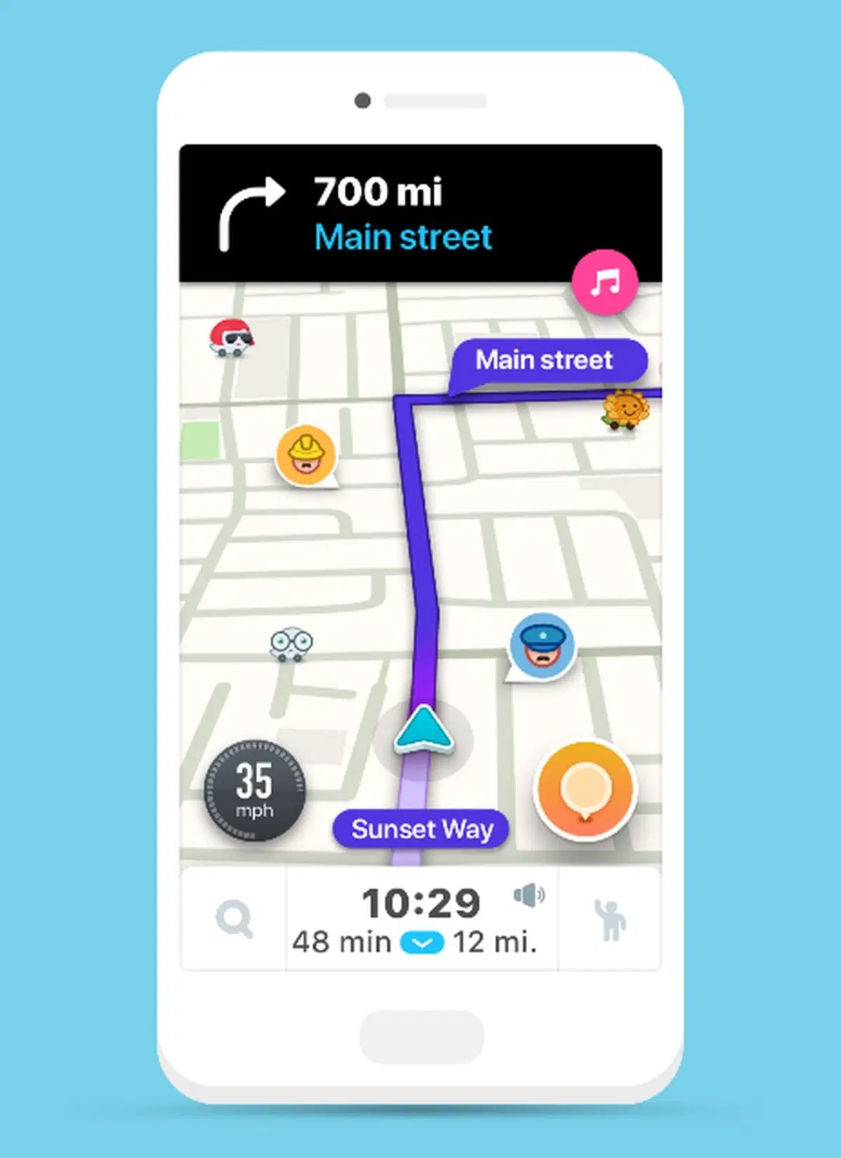 Waze, dopo Spotify in arrivo l'integrazione con Deezer e TuneIn (5)