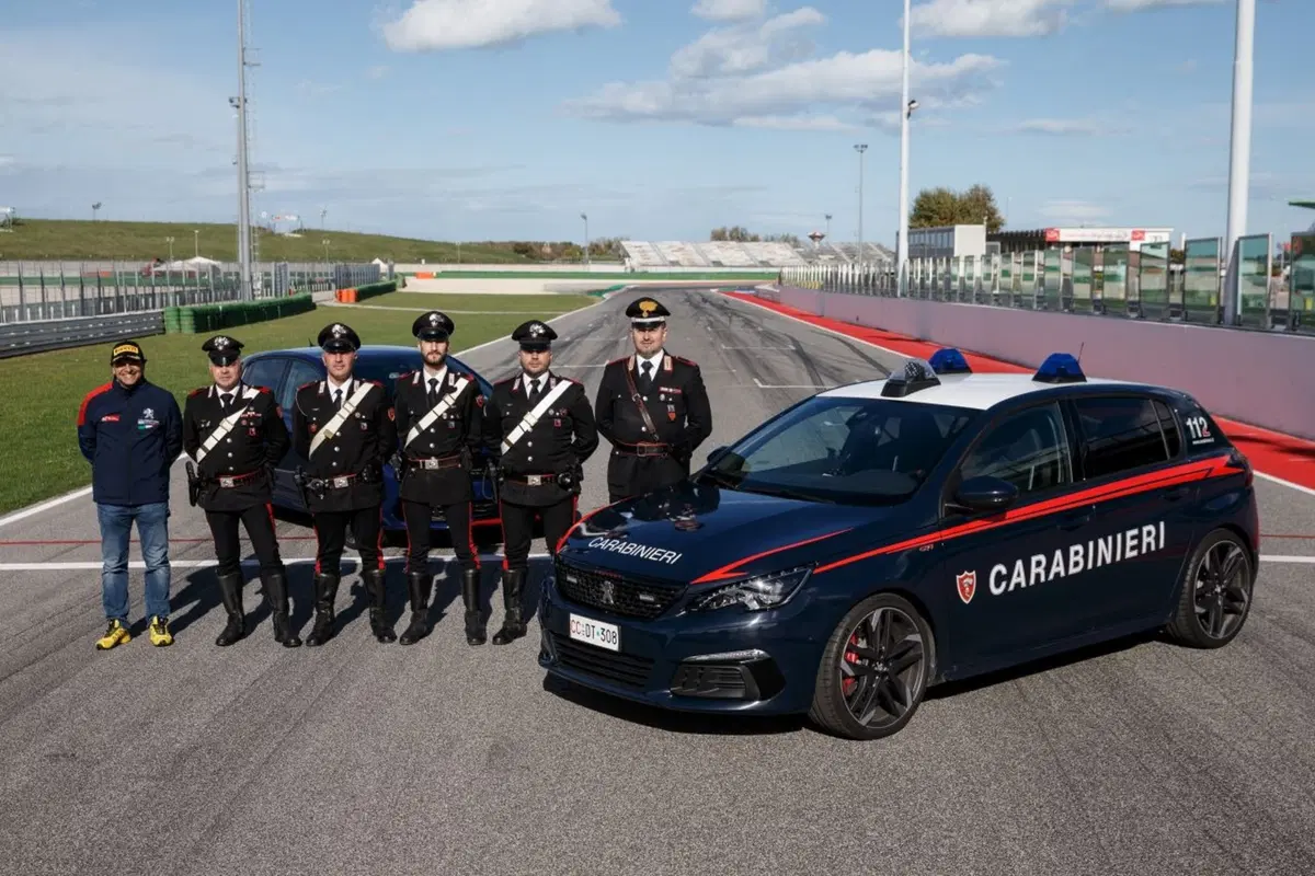 Paolo Andreucci istruttore di guida per i Carabinieri (5)
