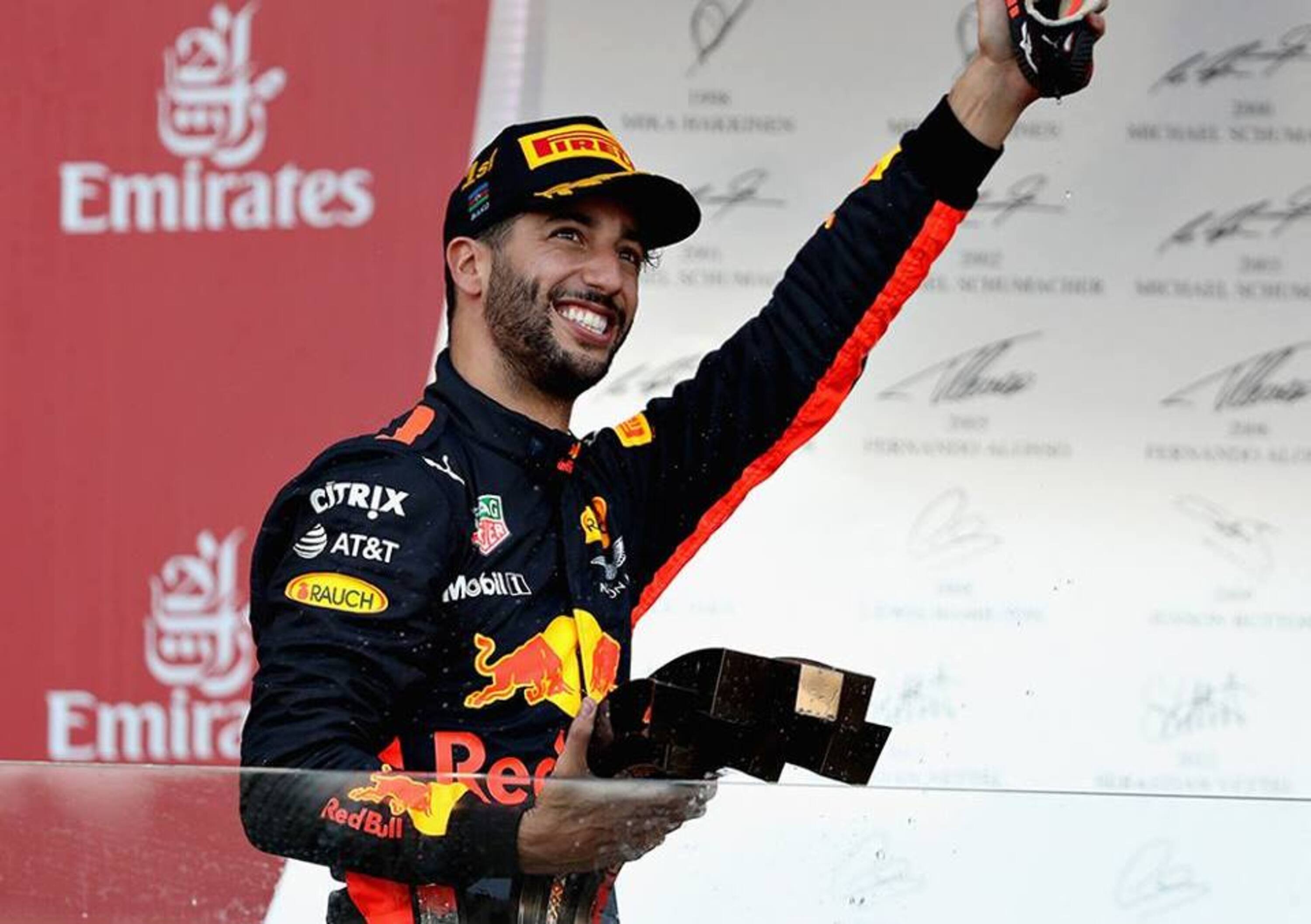 F1, GP Brasile 2018: penalit&agrave; per Ricciardo