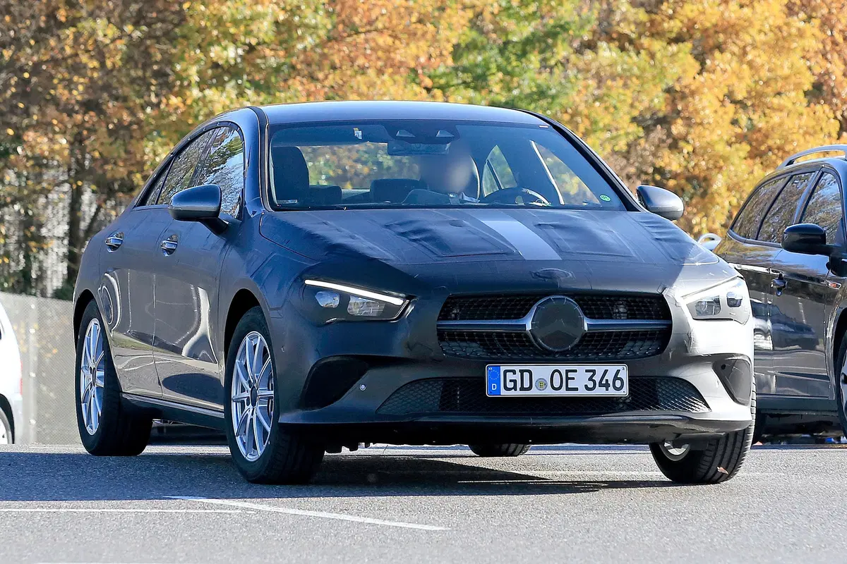 Mercedes CLA 2019, nuove foto spia