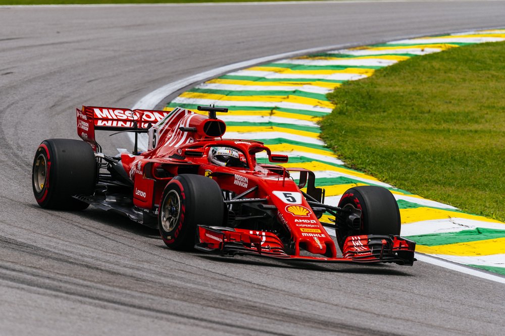 Reprimenda e multa di 25.000 euro per Vettel in Brasile