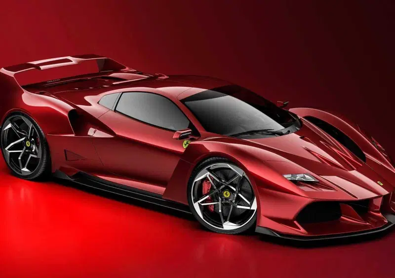 Ferrari F40, nuovo modello? No, solo come sarebbe oggi