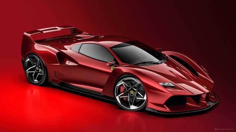 Ferrari F40, nuovo modello? No, solo come sarebbe oggi