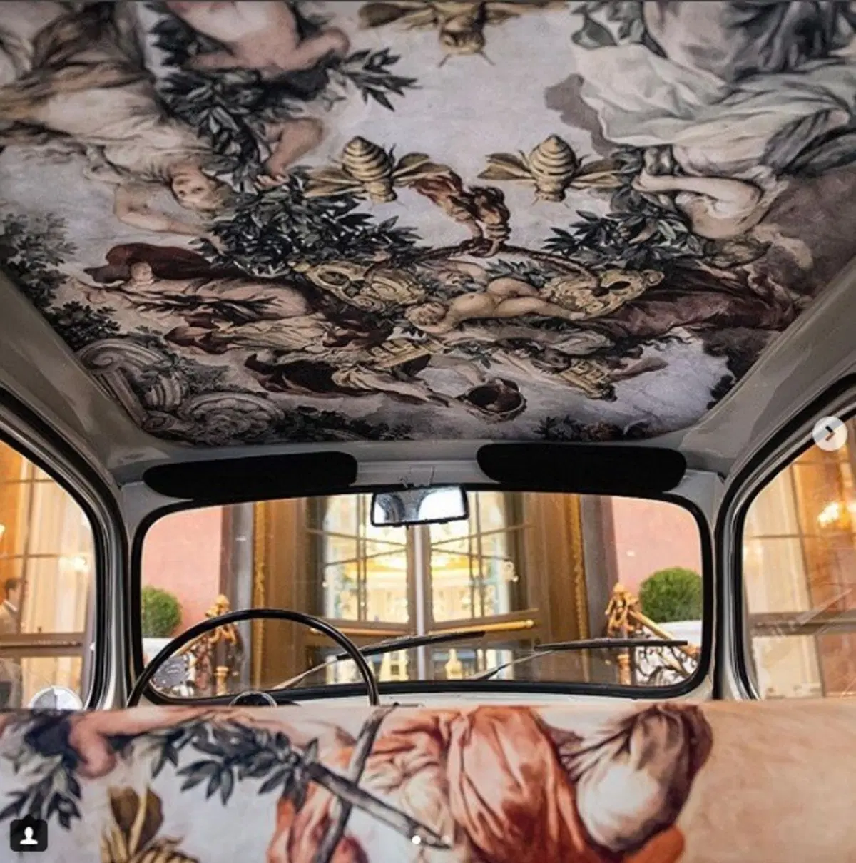 Fiat 600 Multipla by Garage Italia, un affresco sul cielo (4)
