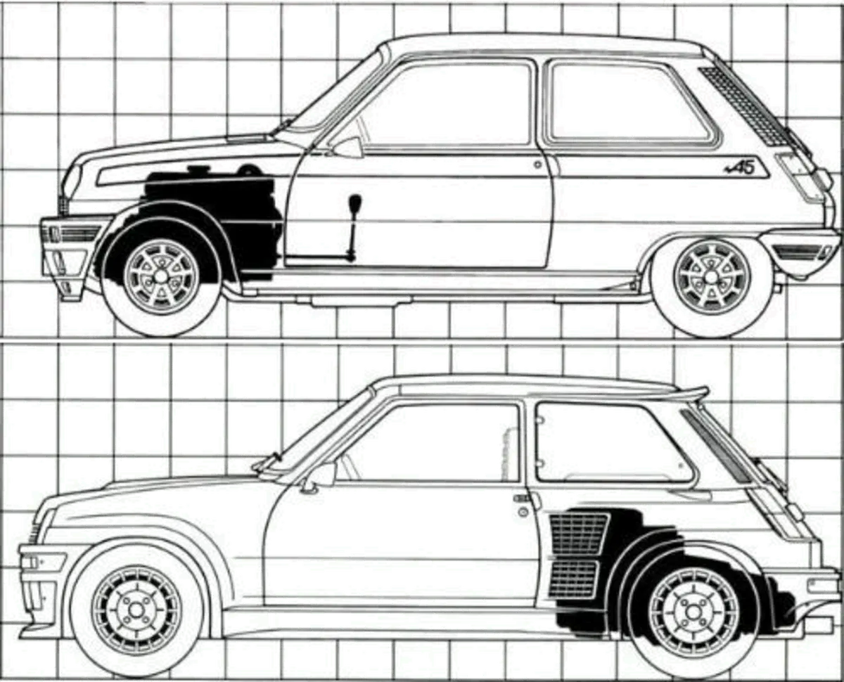 Renault 5 Maxi Turbo, la cicciona del Gruppo B  (4)