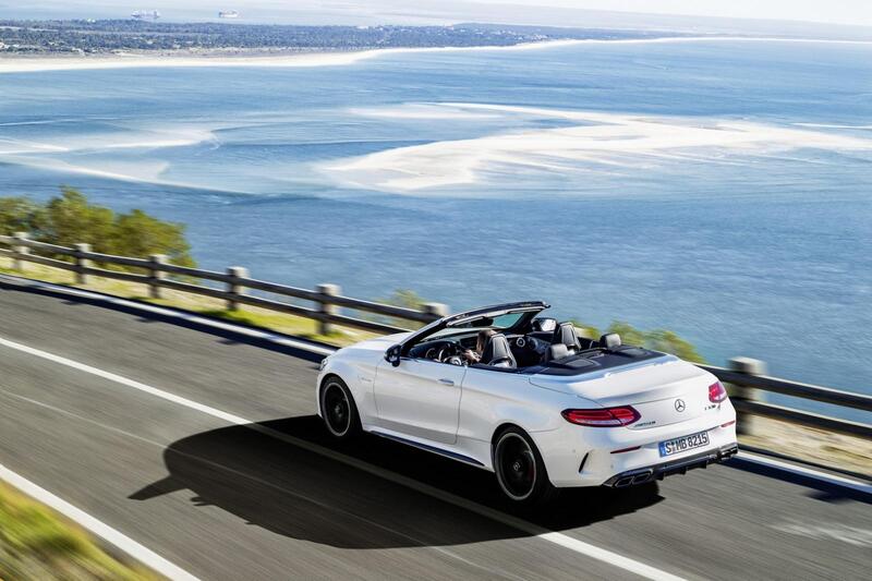 Mercedes-AMG C63 Cabriolet: V8 a cielo aperto al Salone di New York 2016