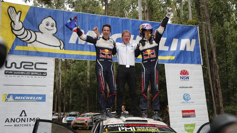WRC18 Australia. S&eacute;bastien Ogier (Fiesta M-Sport) &egrave; Campione del Mondo!