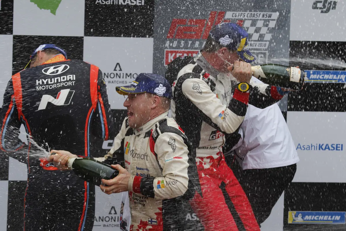 WRC18 Australia. Sébastien Ogier (Fiesta M-Sport) è Campione del Mondo! (13)