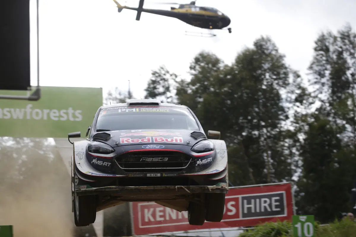 WRC18 Australia. Sébastien Ogier & Malcolm Wilson (2)