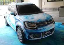 Suzuki Ignis Hybrid Art, il mini SUV d'autore