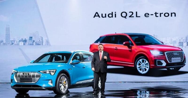 Audi Q2 L e-tron, debutto in Cina nel 2019