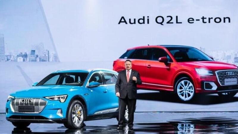 Audi Q2 L e-tron, debutto in Cina nel 2019