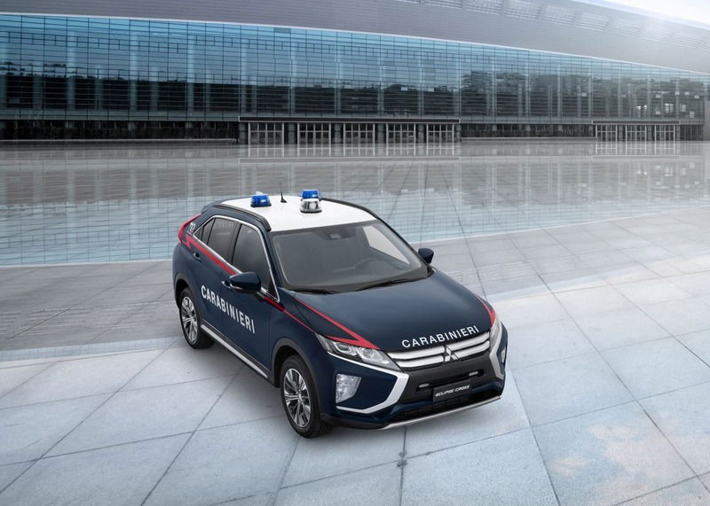 Mitsubishi Eclipse Cross, arruolata nei Carabinieri